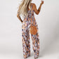 🏖️Hot Sale 50% OFF🌼Trendy Printed Sleeveless Jumpsuit Overalls – Lightweight & Lovely!