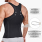 💎2026 New Style ＆ 50% OFF! 💎 Men's Flat Stomach Training Vest – Zipper Closure, Targeted Compression & Instant Slimming Effect 💪🔥