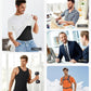 💎2026 New Style ＆ 50% OFF! 💎 Men's Flat Stomach Training Vest – Zipper Closure, Targeted Compression & Instant Slimming Effect 💪🔥
