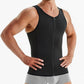 💎2026 New Style ＆ 50% OFF! 💎 Men's Flat Stomach Training Vest – Zipper Closure, Targeted Compression & Instant Slimming Effect 💪🔥