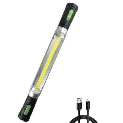 🛠️⚡ Rechargeable LED Work Light with Hook，3 modes, dual 2600mAh batteries, 3+ hours runtime – tough & portable.