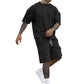 🥳SUMMER HOT SALE🥳💞50K+ SOLD!💥50% OFF! 🔥Men's Casual Short Sleeve T-Shirt Shorts Set