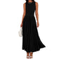 🥳SUMMER HOT SALE🥳💞50K+ SOLD!💥50% OFF! 🔥Women's Elegant Crew Neck Maxi Dress