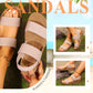 📢📢50% OFF !! ⏰Women's Non-Slip Casual Sandals with Wide Elastic Straps 