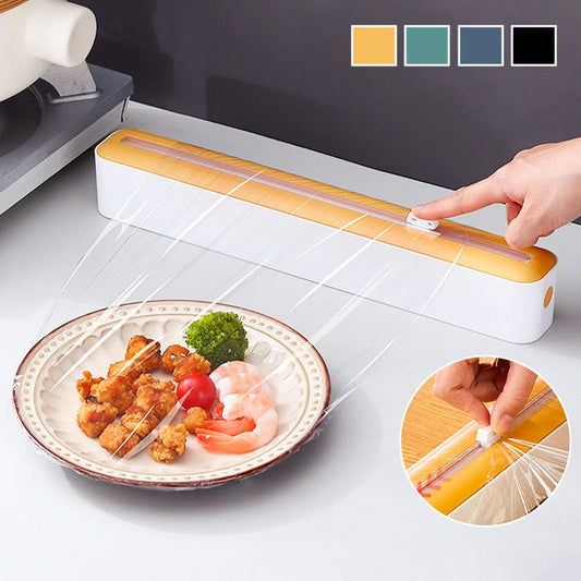 🎁 🔥 Hot Sale 70% OFF NOW!⚡Kitchen Wall Mounted Food Wrap Dispenser