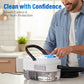 📢📢50% OFF !! ⏰Portable Multi-Use High-Temperature Steam Cleaner – For Kitchen, Floor & Bathroom