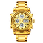 🥳2026 HOT SALE🥳💞50K+ SOLD!💥50% OFF! Waterproof Analog‑Digital Watch – Date, day & second time zone. Stainless steel strap, shock‑resistant. Practical & durable for daily wear. ⌚💪