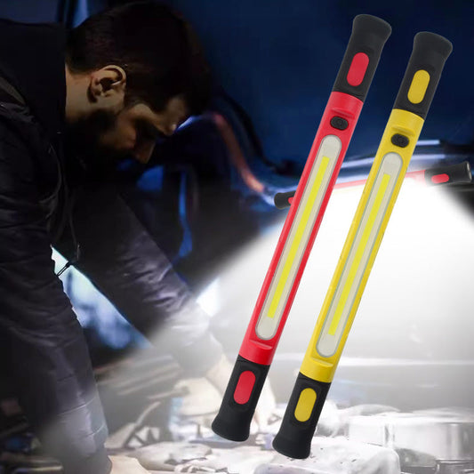 📢📢50% OFF !! ⏰3000LM LED Work Light – Magnetic + hook, 5200mAh battery, 360° rotation. Type‑C fast charge. Bright as day anywhere! 🔋✨