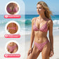 💎 50% OFF THE PINK VINTAGE TILE BIKINI! 💎 Adjustable Straps, Quick-Dry Fabric & Flattering Bralette Top for a Perfect Beach Look ✨