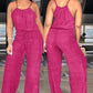 🌸 50% OFF NOW! 🌸Women's Sleeveless Drawstring Waist Summer Jumpsuit