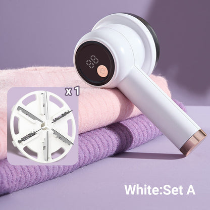 ⏳LAST DAY SALE: 50％ OFF!!!💜3-Speed & LED Display Rechargeable Fabric Shaver