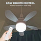 🔥2026 New Arrival ＆ Hot Sale ＆ 50％ Off🔥 2-in-1 Remote-Controlled Ceiling Fan with LED Light – Energy-Efficient, Quiet Motor & Perfect for Home Comfort 🏠