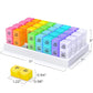 🥳2026 HOT SALE🥳 50% OFF! 4-Week Medication Travel Case – 31-day compartments, easy-open design. Ideal for seniors, vacations & weekly planning. 📅🔒