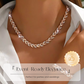 🥳2026 HOT SALE🥳💞50K+ SOLD!✨ 💝Double the Sparkle | Leaf Link Necklace & Bracelet
