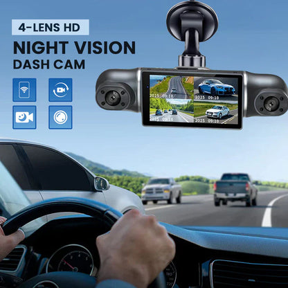 📢📢40% OFF !! ⏰50K+ SOLD!📹🚗360° Eagle Eye Parking Camera – All-round view, no blind spots. 1080P HD, loop recording. Park with confidence. 🛡️🌙