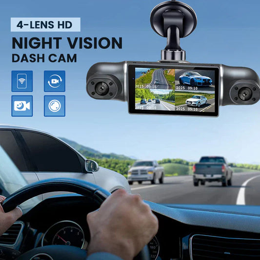 📢📢40% OFF !! ⏰50K+ SOLD!📹🚗360° Eagle Eye Parking Camera – All-round view, no blind spots. 1080P HD, loop recording. Park with confidence. 🛡️🌙