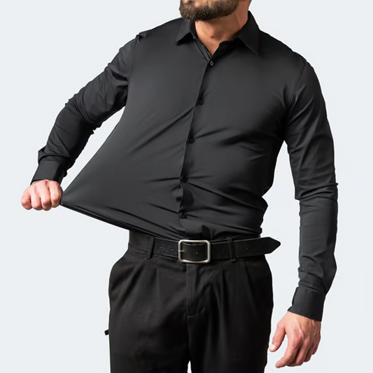 👔Last WEEK Promotion 50% OFF🔥Men’s High-Stretch Wrinkle-Free Shirt⏰
