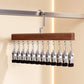 📢📢Buy 1 get 1 free !! ⏰360° Swivel Multi-Hook Wardrobe Organizer--10 clips