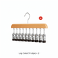📢📢Buy 1 get 1 free !! ⏰360° Swivel Multi-Hook Wardrobe Organizer--10 clips