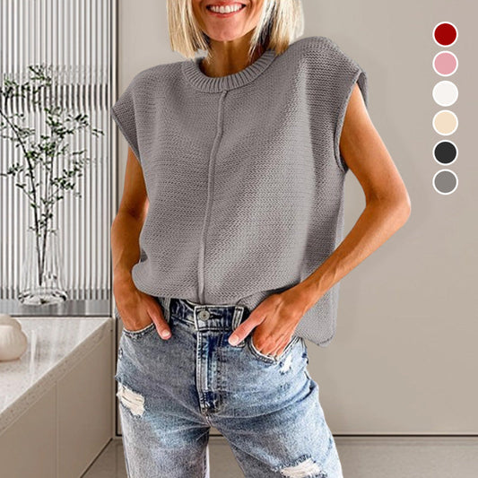 📢50% OFF NOW!🔥Women's Knitted Vest Pullover