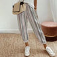 🌸 50% OFF NOW! 🌸 Striped Linen Cotton Trousers for Women