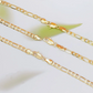 💎 50% OFF! 💎 Figaro Link Bracelet – Unisex Gold-Tone Chain with Religious Icons, Durable & Hypoallergenic (3 Finishes) ⛓️🙏