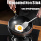 🔥HOT SALE🔥Uncoated Thick Iron Pot with Lid