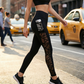 🔥50％ OFF🔥Women's Mesh High Waist Yoga Pants with Pockets