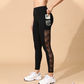 🔥50％ OFF🔥Women's Mesh High Waist Yoga Pants with Pockets