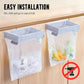 🔥Hot selling🔥No-Drill Wall-Mounted Folding Trash Bag Holder