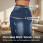 ✨ 50% OFF NOW! 👗 Vintage A-Line Frayed Hem Denim Skirt – Flattering High Waist & Trendy Look✨