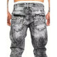 💎 50% OFF! 💎Fast Shipping 🚚💨Men's Fashion Creative Stretch Denim Jeans,Minimalist Style Suitable For Summer, Emo Style