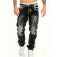 💎 50% OFF! 💎Fast Shipping 🚚💨Men's Fashion Creative Stretch Denim Jeans,Minimalist Style Suitable For Summer, Emo Style