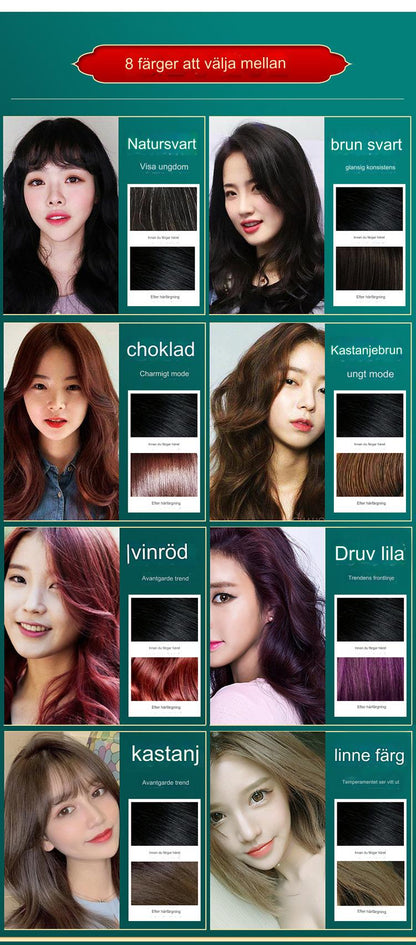 🔥Soon To Be Sold Out🔥Plant Bubble Hair Dye Shampoo-Let Your Hair Have A Different Color Every Day！！