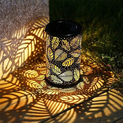 🔥HOT SALE 50% OFF-🌞Hanging Solar Shadow Lantern with Hollow Design