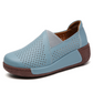 👟2026 New Arrival👟Slip-On Wedge Shoes with Breathable Holes – Step in Comfort & Elevate Your Look! ✨