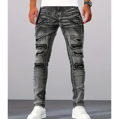 🎁2026 New Arrival 50% OFF💥Men's Slim Fit Distressed Jeans