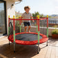 💗LAST DAY SALE 50% OFF⚡50K+ SOLD💕4.6ft Kids' Trampoline with Safety Enclosure Net