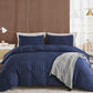 🔥50％ OFF🔥Luxury Seersucker Textured Bedding 4-Piece Set – Cool, Stylish & All Season!