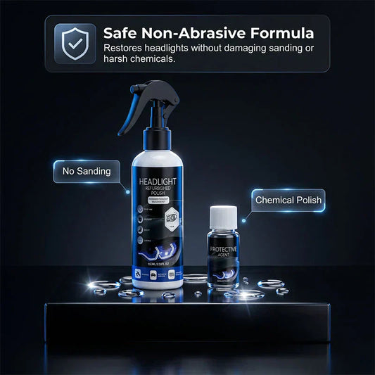 🔥Last day of the limited-time 50% off sale🔥Professional Car Headlight Restoration Kit