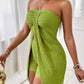 🔥2026 New Style🔥Flattering Split Hem Strapless Matching Set – Ready for Daily & Vacation! ✨