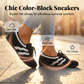 👟 50% OFF NOW! 🌊 Women's Retro Wave Stripe Lace-Up Sneakers – Stylish Design, Comfortable Fit & Perfect for Everyday Wear ✨