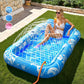 🌞Spring Hot Sale🌞Inflatable Tanning Pool Lounger Float with Pillow – Ultra Comfy & Full Sun Bath ✨