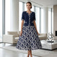 🥳SUMMER HOT SALE🥳💞50K+ SOLD!💥50% OFF! 🔥Elegant Floral Print A-Line Dress