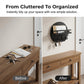 🔥2026 New Arrival🔥Wall Mount Key Holder with Shelf & Hooks
