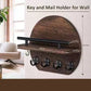 🔥2026 New Arrival🔥Wall Mount Key Holder with Shelf & Hooks