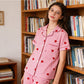 🔥2026 New Style🔥Love in Every Stripe: Women's Heart-Print Pajama Set for Ultimate Cozy Glam!