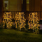 🔥2026 New Upgrade ＆ Hot Sale🔥 Solar Garden Lights Outdoor Decor – 100 LEDs, IP55 Waterproof & Easy Install – Auto on/off, energy-saving & perfect for patios, yards or pathways 🌙