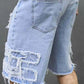 🔥2026 Hot sale & 50% OFF🔥Men's Ripped Denim Shorts with Frayed Details