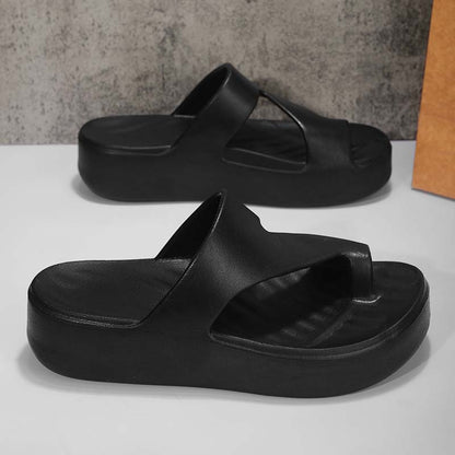 🔥2026 New Arrival🔥Trendy Toe-Loop Platform Sandals – Lightweight & All-Match for Daily Wear